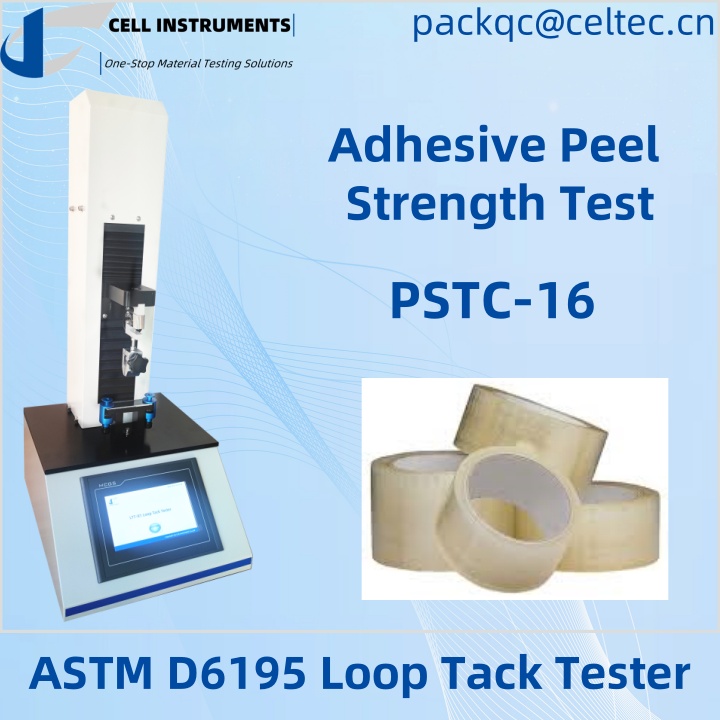 4 ASTM D6195 Тестер за залепване на примки, Тест за якост на лепило при отлепване