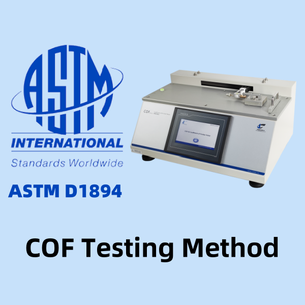 ASTM D1894 co-efficient of friction tester
