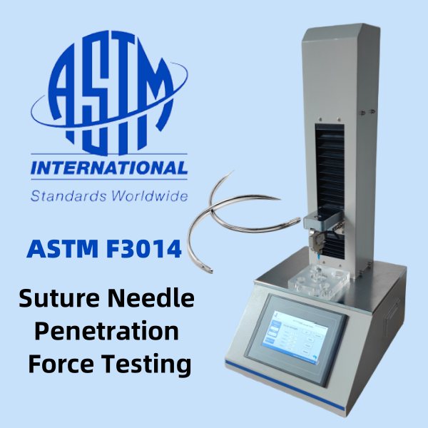 ASTM F3014 Suture Needle Penetration Force Testing