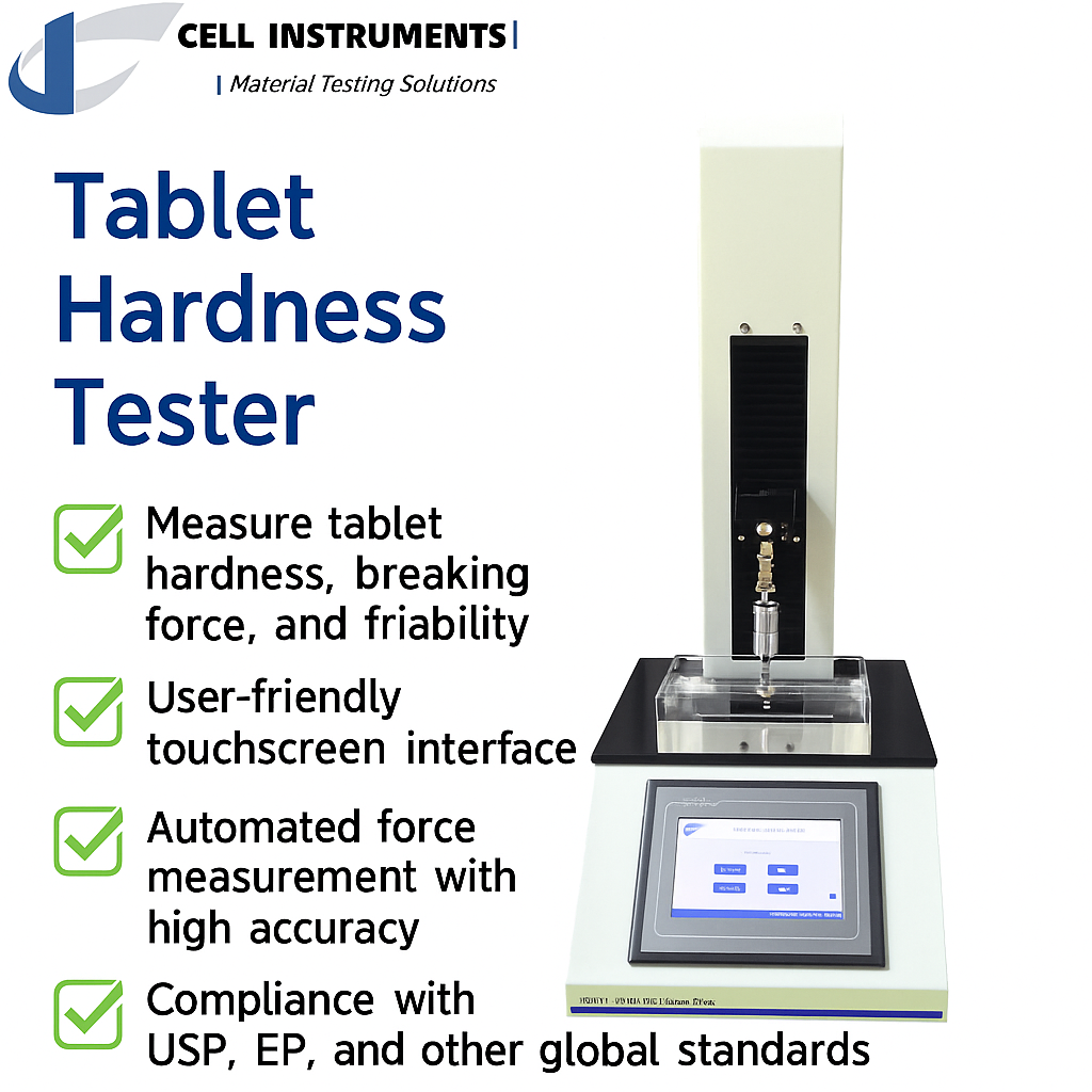 tablet hardness tester with USP 1217
