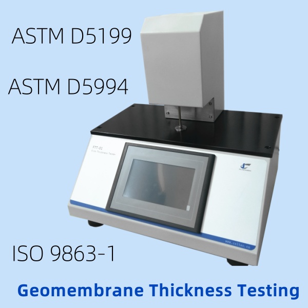 Geomembrane Thickness Test - ASTM D5199 & ASTM D5994 & ISO 9863-1