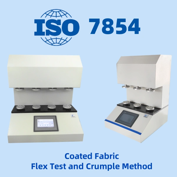 ISO 7854 Coated Fabric Flex Durability Test - Crumple Method
