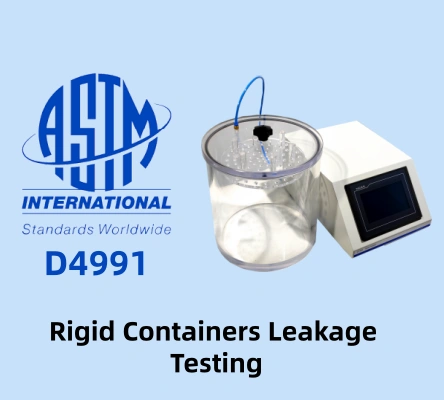 ASTM D4991 Badanie szczelności pojemników sztywnych