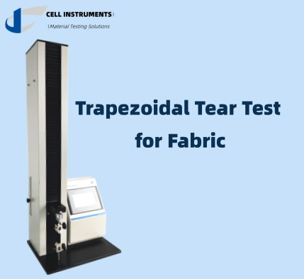 Trapézová zkouška na roztržení tkaniny