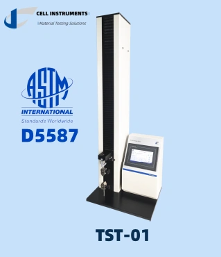 Trapézová zkouška na roztržení tkaniny