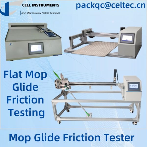 10 Mop Glide Friction Tester, Flat Mop Glide Friction Test 10 Mop Glide Friction Tester, Flat Mop Glide Friction Test
