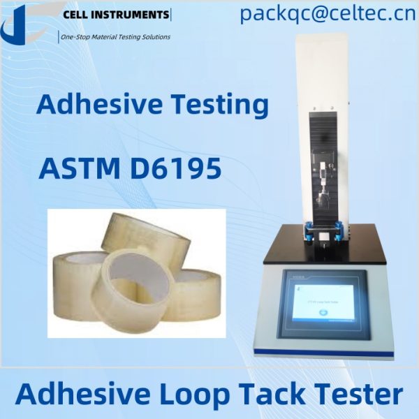 2 Adhesive Loop Tack Test, ASTM D6195 Adhesive Test 2 Adhesive Loop Tack Test, ASTM D6195 Adhesive Test