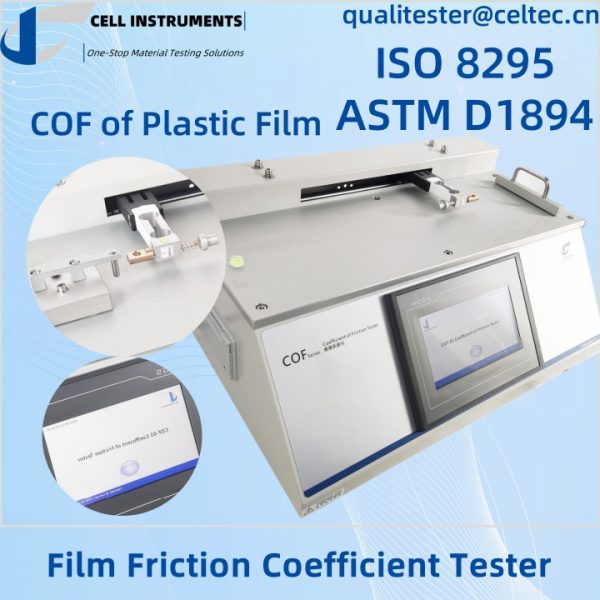 ASTM D1894 Film Friction Coefficient Tester ISO 8295 COF of Plastic Film ASTM D1894 Film Friction Coefficient Tester ISO 8295 COF of Plastic Film