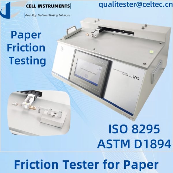 ASTM D1894 Friction Tester for Paper ISO 8295 Paper Friction Testing ASTM D1894 Friction Tester for Paper ISO 8295 Paper Friction Testing