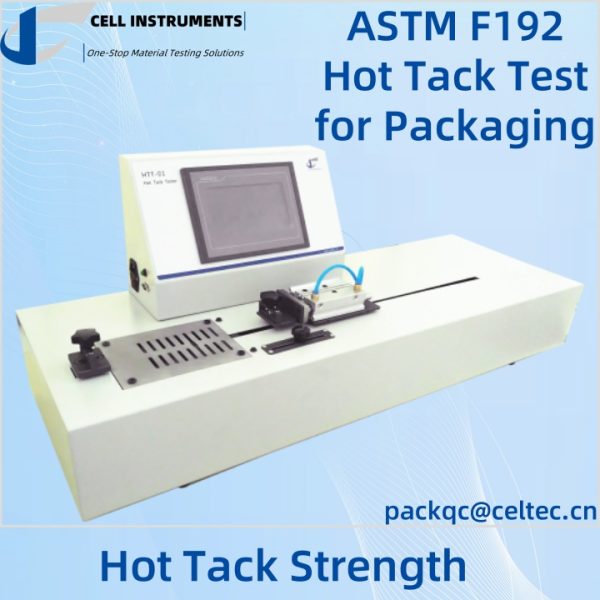 ASTM F192 Hot Tack Strength Test voor verpakkingen ASTM F192 Hot Tack Strength Test voor verpakkingen