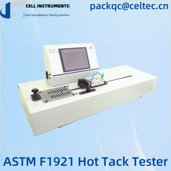 Hot tack force testing machine astm f1921 Hot tack force testing machine astm f1921