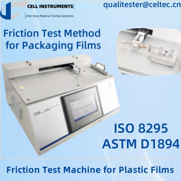 ISO 8295 Friction Test Method for Packaging Films ASTM D1894 Friction Test Machine for Plastic Films ISO 8295 Friction Test Method for Packaging Films ASTM D1894 Friction Test Machine for Plastic Films
