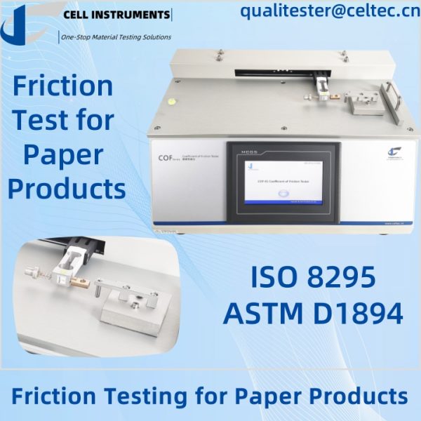 Δοκιμή τριβής ISO 8295 για χάρτινα προϊόντα ASTM D1894 δοκιμή τριβής για προϊόντα από χαρτί Δοκιμή τριβής ISO 8295 για χάρτινα προϊόντα ASTM D1894 δοκιμή τριβής για προϊόντα από χαρτί