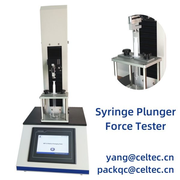 Syringe Plunger Force Tester Syringe Plunger Force Tester