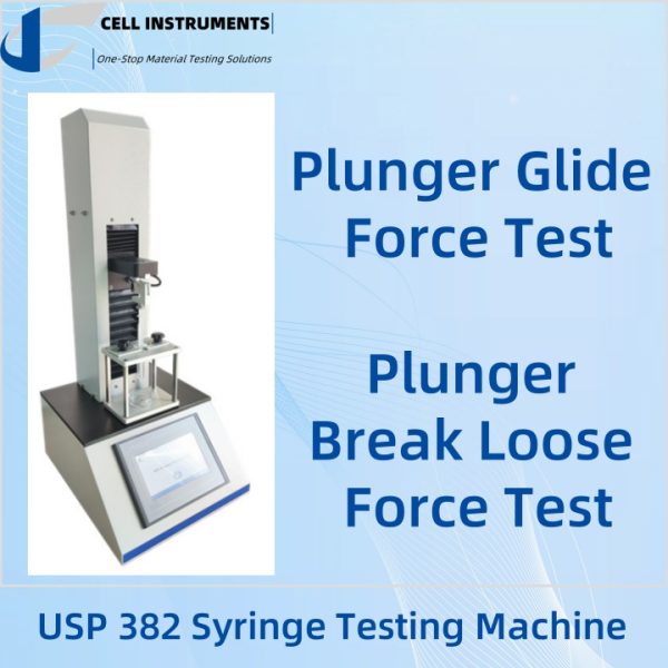 USP 382 Spritzenprüfmaschine USP 382 Spritzenprüfmaschine